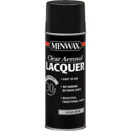 Minwax Aerosol Satin Clear Brushing Lacquer