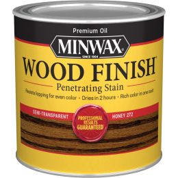 Minwax .5Pt Honey 272 Semi-Transparent Stain (High Performance)