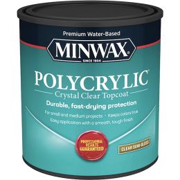 Minwax 1Qt Semi-Gloss Polycrylic