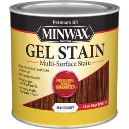 Minwax 1Qt Mahogany Semi-Transparent Gel Stain (High Performance)