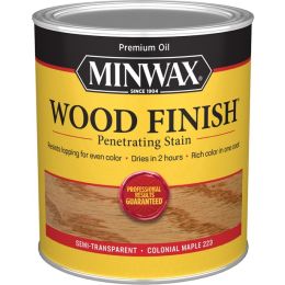 Minwax 1Qt Colonial Maple 223 Semi-Transparent Stain (High Performance)