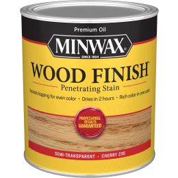Minwax 1Qt Cherry 235 Semi-Transparent Stain (High Performance)