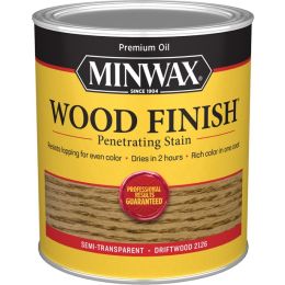 Minwax 1Qt Driftwood 2126 Semi-Transparent Stain (High Performance)