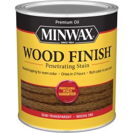 Minwax 1Qt Mocha 280 Semi-Transparent Stain (High Performance)