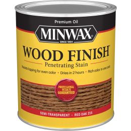 Minwax 1Qt Red Oak 215 Semi-Transparent Stain (High Performance)
