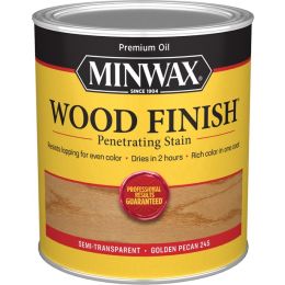 Minwax 1Qt Golden Pecan 245 Semi-Transparent Stain (High Performance)
