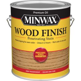 Minwax 1gal Golden Oak 210B Semi-Transparent Stain (High Performance)