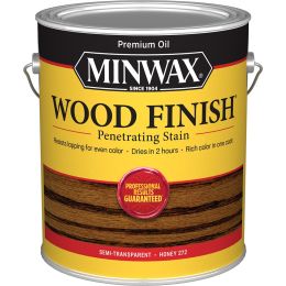 Minwax 1gal Honey 272 Semi-Transparent Stain (High Performance)