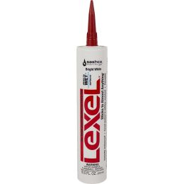 Sashco 10.5oz White Lexel Sealant (High Performance)