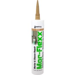Sashco 10.5oz Beige Mor Flexx Mortar & Stucco Repair Sealant