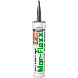 Sashco 10.5oz Charcoal Mor-Flexx Mortar & Stucco Repair Sealant