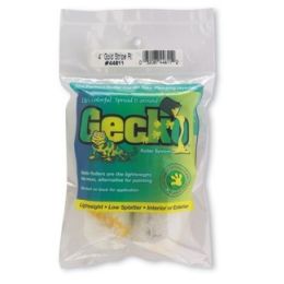 Whizz 4" Gecko Gold Stripe Mini Roller 2Pk