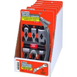 Allway Soft Grip Contour Scraper Set w/6 Blades