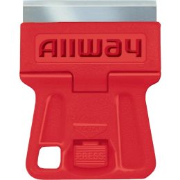 Allway 1-1/2" Neon Mini Glass Scraper (Case of 10)