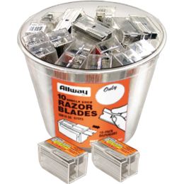 Allway 5pk #9 Single Edge Razor Blade (Case of 100)