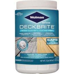 Wolman 3Lb Deckbrite Wood Cleaner & Coating Prep Powder Concentrate