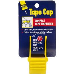 FoamPRO 1" Tape Cap Compact Masking Tape Dispenser