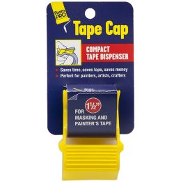 FoamPRO 1-1/2" Tape Cap Compact Masking Tape Dispenser