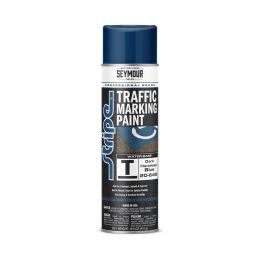 Seymour 20 oz. Dark Handicap Blue Traffic Marker Spray