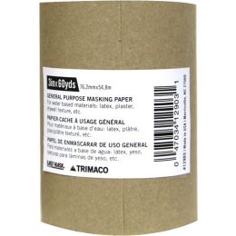 Trimaco B3 3" x 60Yd General Purpose Masking Paper featured product image