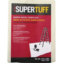 Trimaco 9' x 12' Rubber Duckie Drapery Drop Cloth