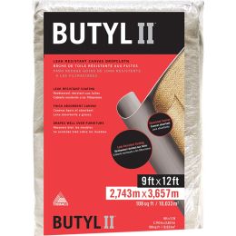 Trimaco 9' x 12' Butyl II Two Layer Drop Cloth