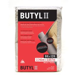 Trimaco 9' x 12' Butyl II Two Layer Drop Cloth