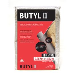 Trimaco 12' x 15' Butyl II Two Layer Drop Cloth