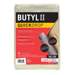 Trimaco 5' x 5' Butyl II Two Layer Drop Cloth
