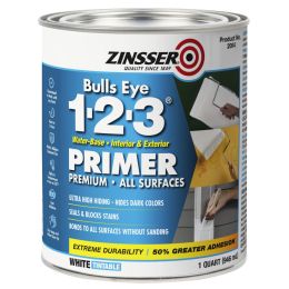 Zinsser Qt Bullseye 1-2-3 Water-Based Primer