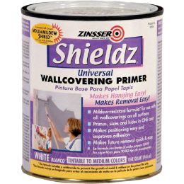 Zinsser 1Qt White Shieldz Water-Based Universal Wallcovering Primer