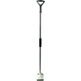Warner 4" Strip 'N' Clean Scraper w/ 48" Steel Handle & Rubber Grip