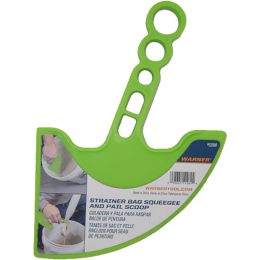 Warner Strainer Bag Squeegee and Pail Scoop