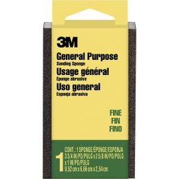 3M 3-3/4" x 2-5/8" x 1" Fine Sanding Sponge