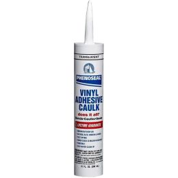 DAP 10oz Translucent Phenoseal Does It All Vinyl Adhesive Caulk