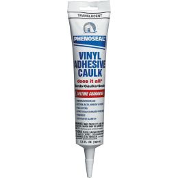 DAP 5.5oz Translucent Phenoseal Does It All Vinyl Adhesive Caulk