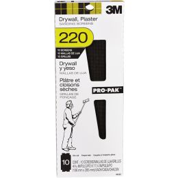 3M 4-3/16" x 11-1/4" 220 Pro-Pak Drywall Sanding Screens (10pk)