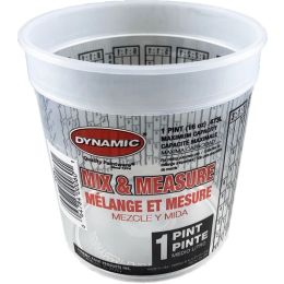 Dynamic pt Disposable Mix and Measure Cup Plus Ratios