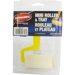 Dynamic 3" x 1/4" (75mm x 5mm ) Economy Mini Roller & Tray Kit