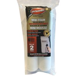 Dynamic 6.5" (165mm) Foam Mini Roller Cover (2pk)