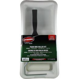 Dynamic 4" (100mm) Foam Mini Roller Tray Kit