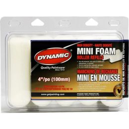 Dynamic 4" (100mm) Foam Mini Roller Cover (10pk)