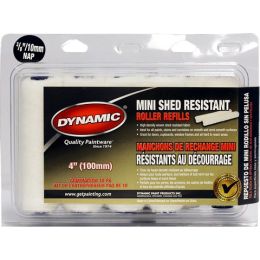 Dynamic 4" x 3/8" (100mm x 10mm) Nap Shed Resistant Mini Roller Cover (10pk)