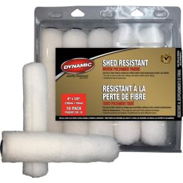 Dynamic 6" x 3/8" (150mm x 10mm) Nap Shed Resistant Mini Roller Cover (10pk)