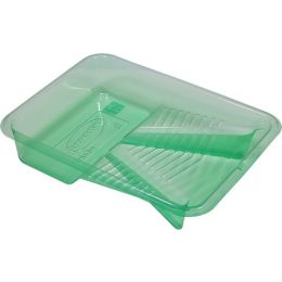 Dynamic 2qt (2l) Green Enviro Plastic Deluxe Deep Well Paint Tray