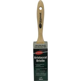Dynamic 1-1/2" (38mm) Aristocrat Flat White Bristle Paint Brush