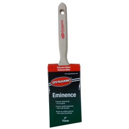 Dynamic 3" (75mm) Eminence Angled Sash Nylon Polyester Paint Brush