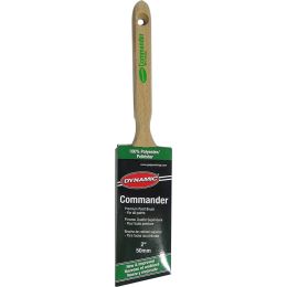 Dynamic 2" (50mm) Commander Angled Sash Polyester Paint Brush