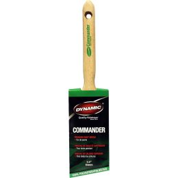 Dynamic 2-1/2" (64mm) Commander Angled Sash Polyester Paint Brush