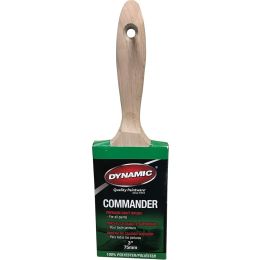 Dynamic 3" (75mm) Commander Flat Polyester Paint Brush